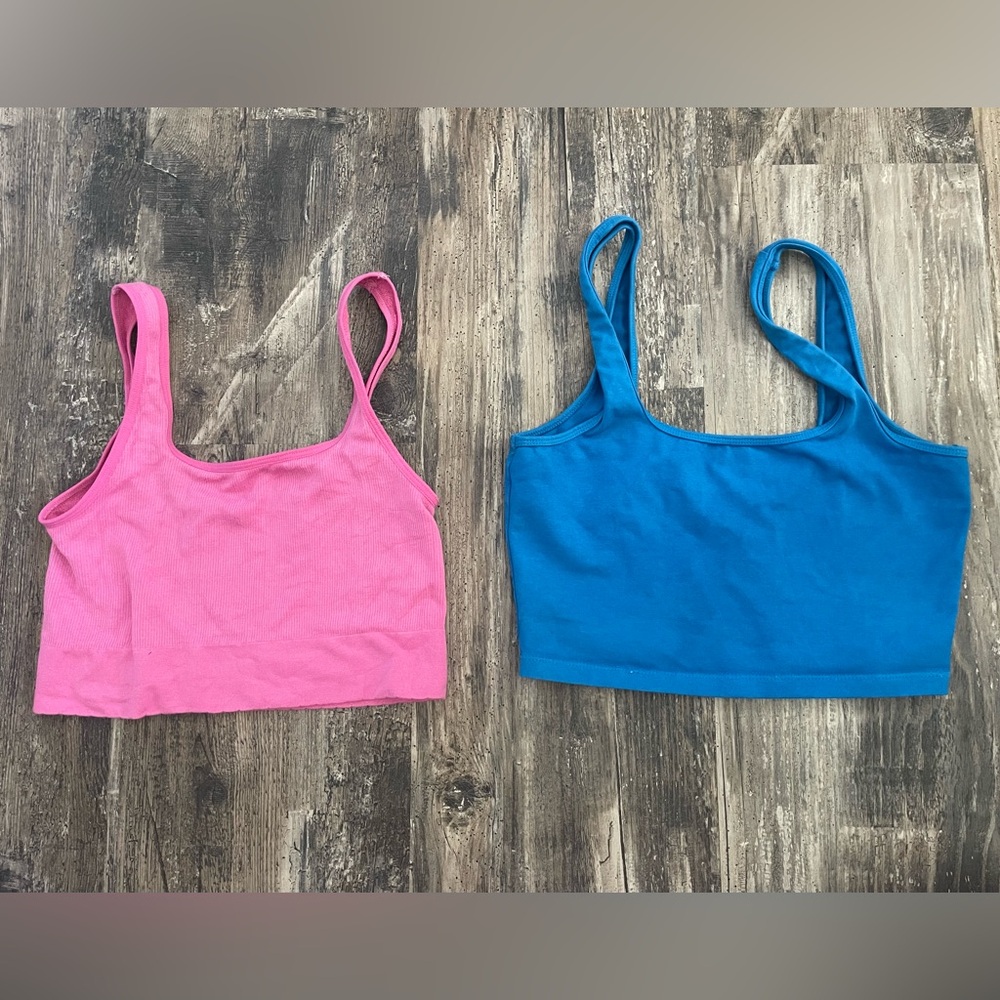 Tank/bralette bundle, NWOT, size S/M